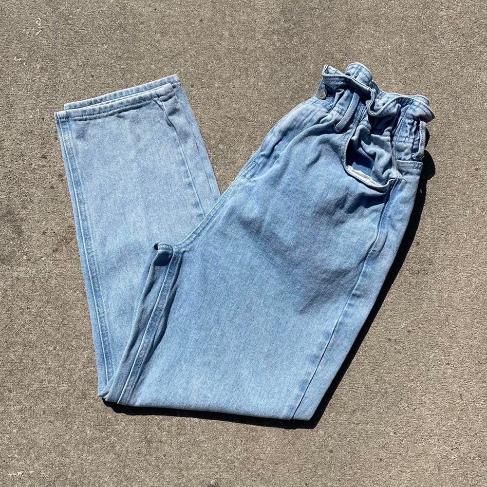 Pacsun paper bag style jeans
